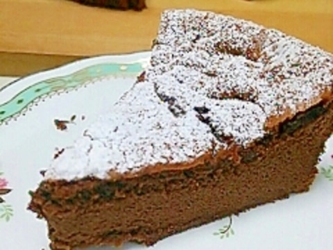 究極の簡単さ!ボウル1つでチョレートケーキ材料2つ